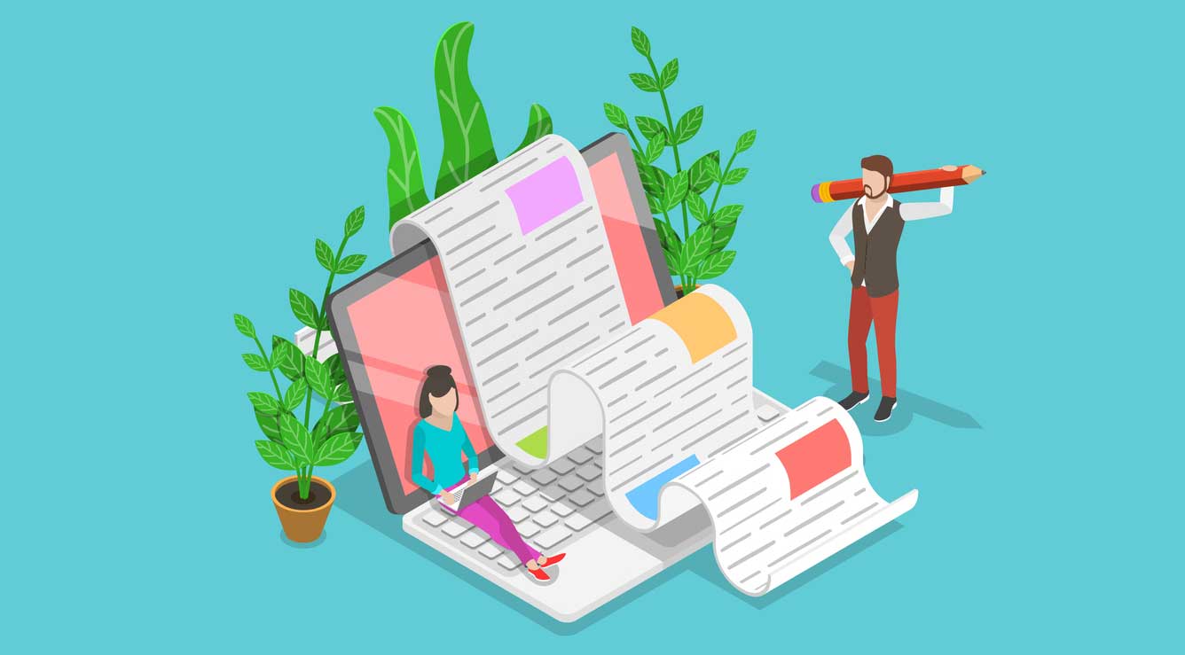 What is a Blog and is it worth it man with paper and pencil